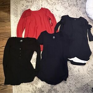 Set of 4 Maternity Shirts